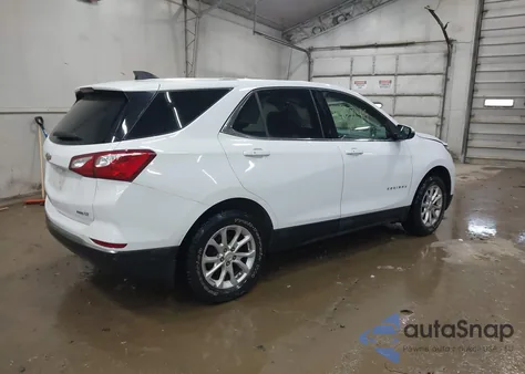 2018 Chevrolet Equinox Lt из США, поврежденный, VIN 3GNAXSEV4JL381363
